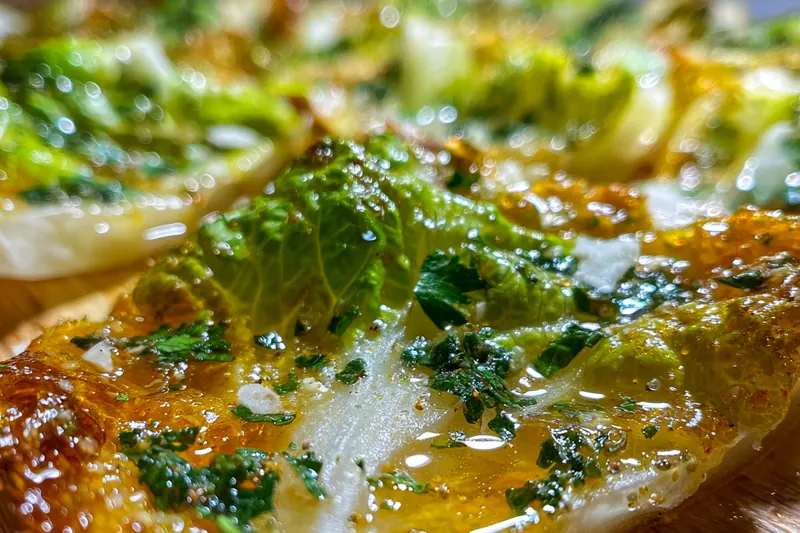 Ingredients for Caesar Salad