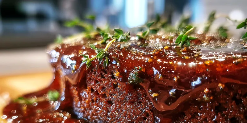 Deliciously frosted chocolate cake