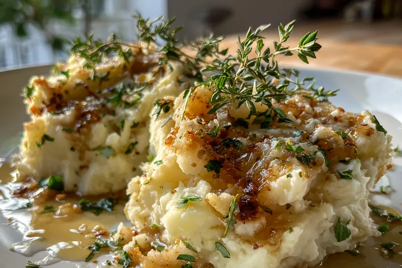 Fresh ingredients for Creamy Mashed Potatoes