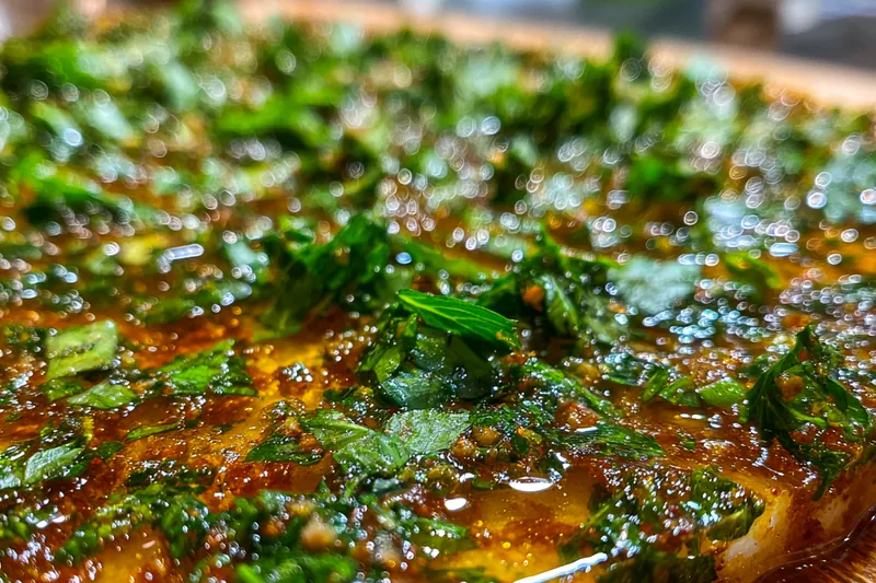 Fresh ingredients for Tabbouleh